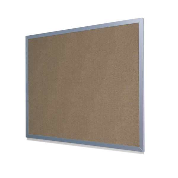 Guilford of Maine FR701 Earth Cork Board with Light Aluminum Frame